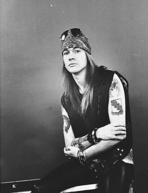 Axl Rose-Guns N' Roses - Def Leppard and Rockstar Photographs